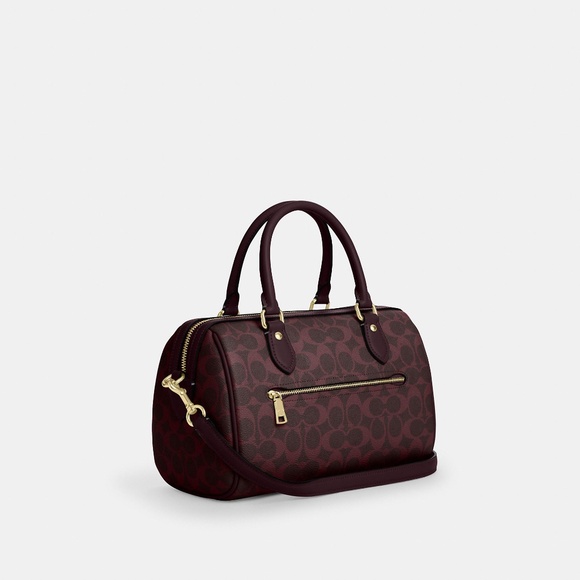 Rowan Satchel Bag In Signature Canvas - Picture 4 of 6